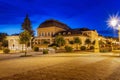 Spa architecture at night - FrantiÃÂ¡kovy LÃÂ¡znÃâº Franzensbad